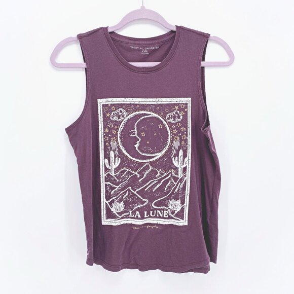 Spiritual Gangster Lune Muscle Tank - Picture 1 of 8